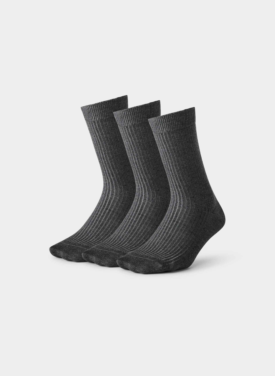 parade crew socken 3er-pack heather charcoal