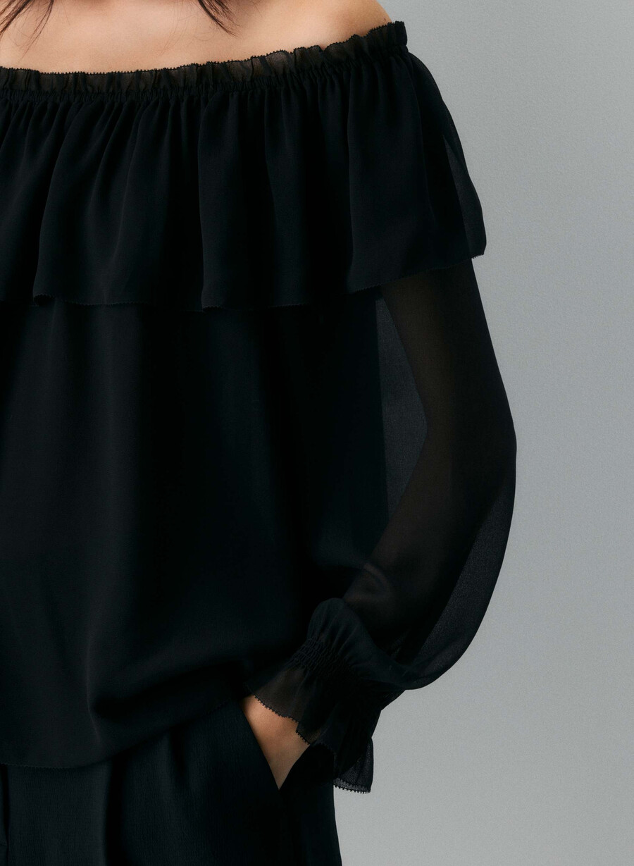 bianca top schwarz