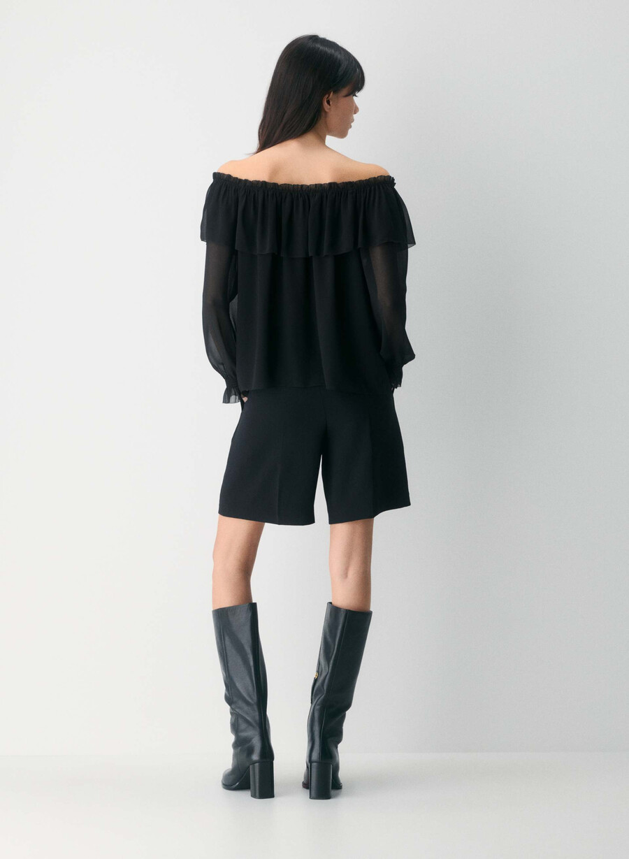 bianca top schwarz