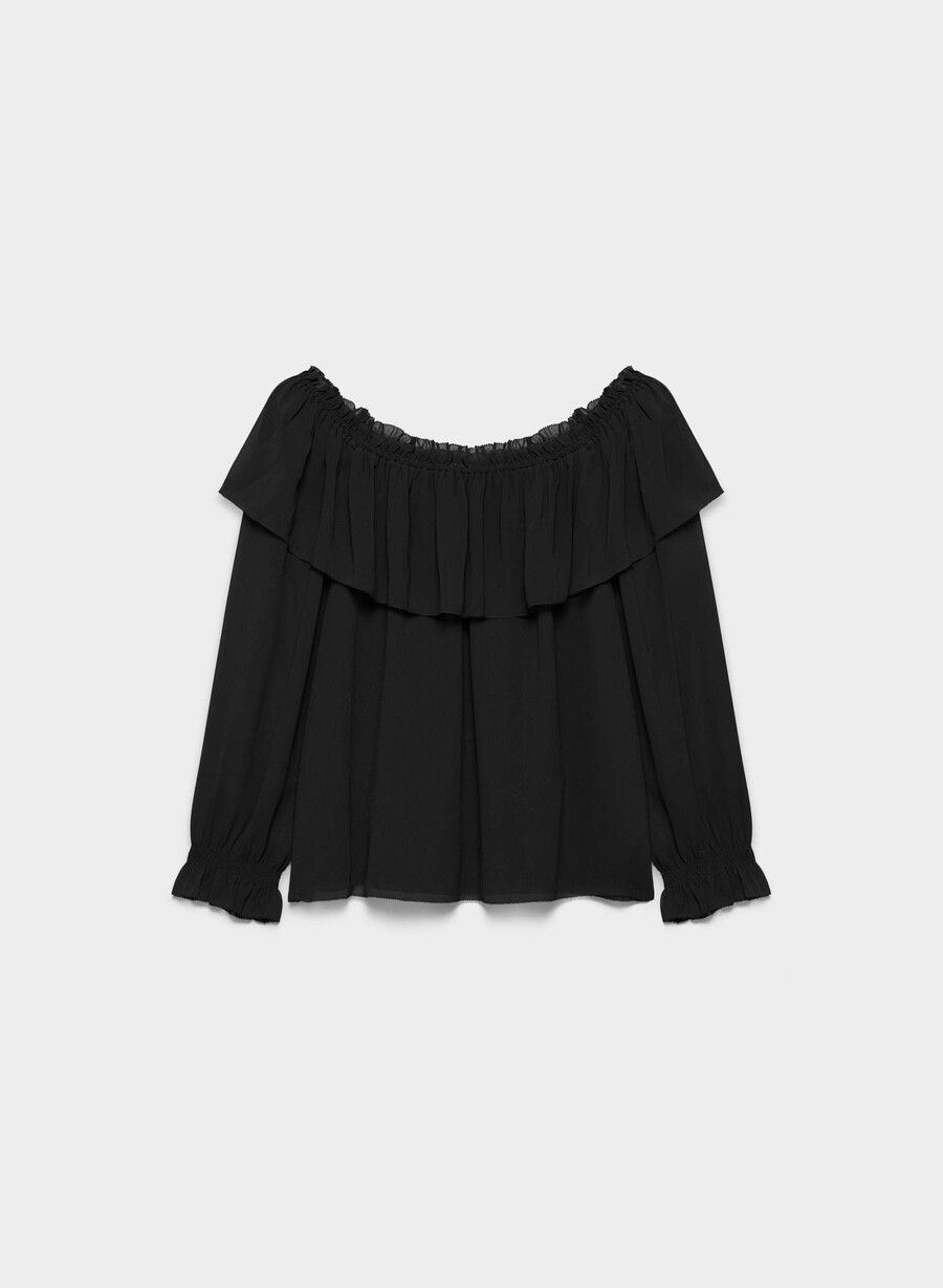 bianca top schwarz