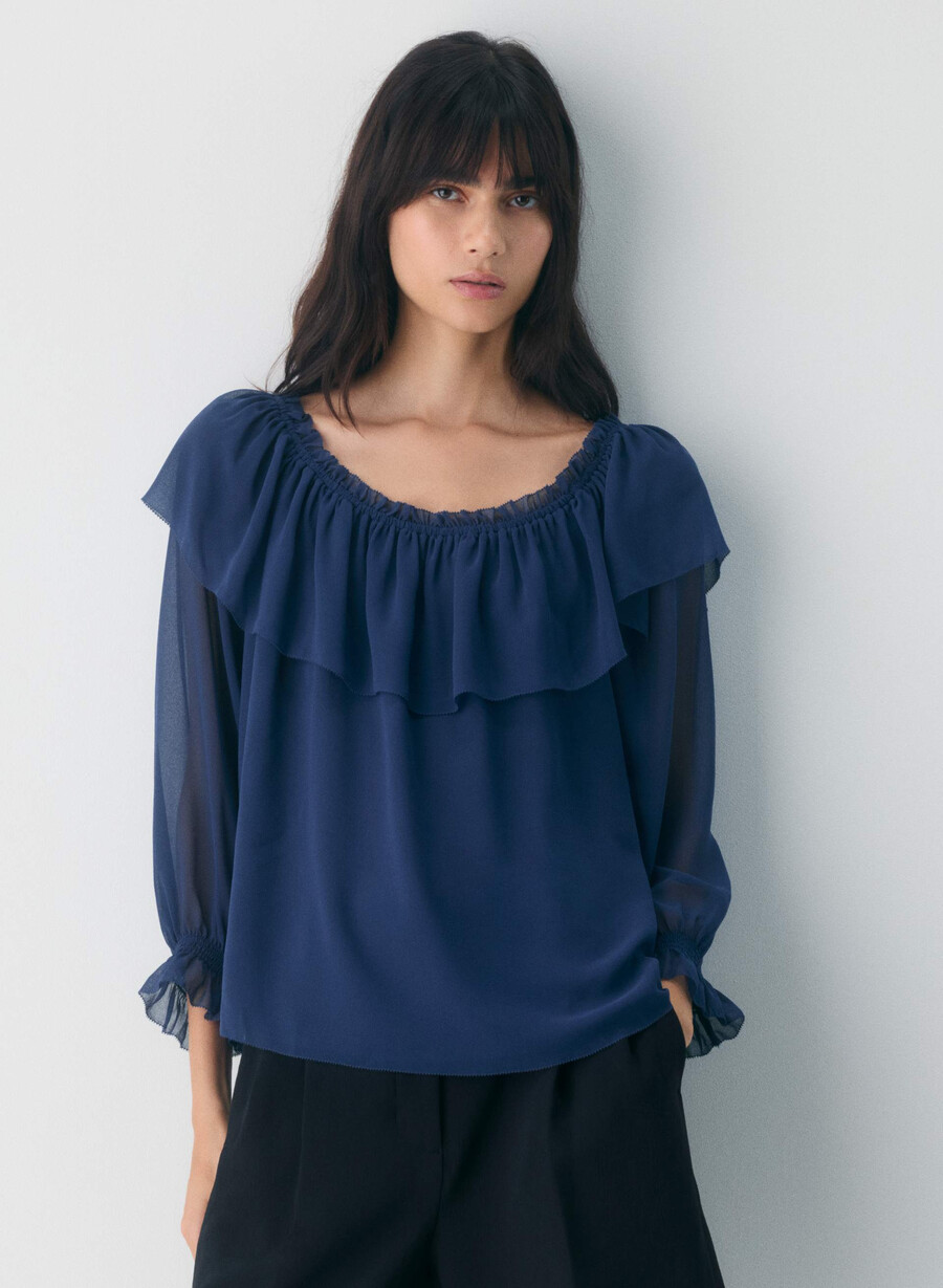 bianca top byron blue