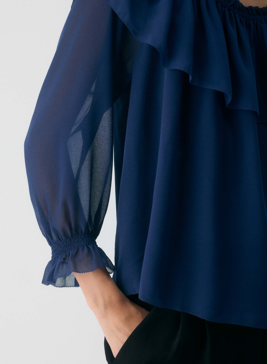 bianca top byron blue