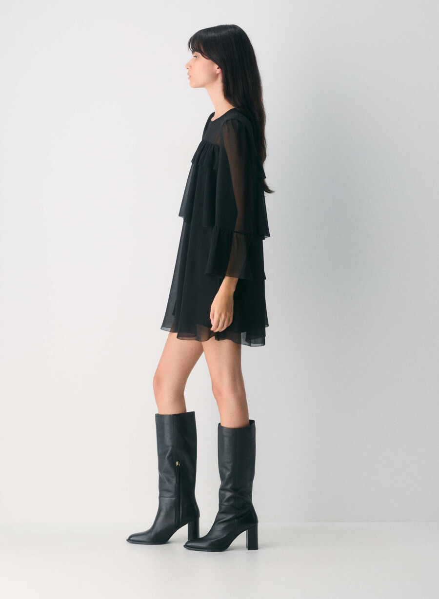 theaterkleid schwarz