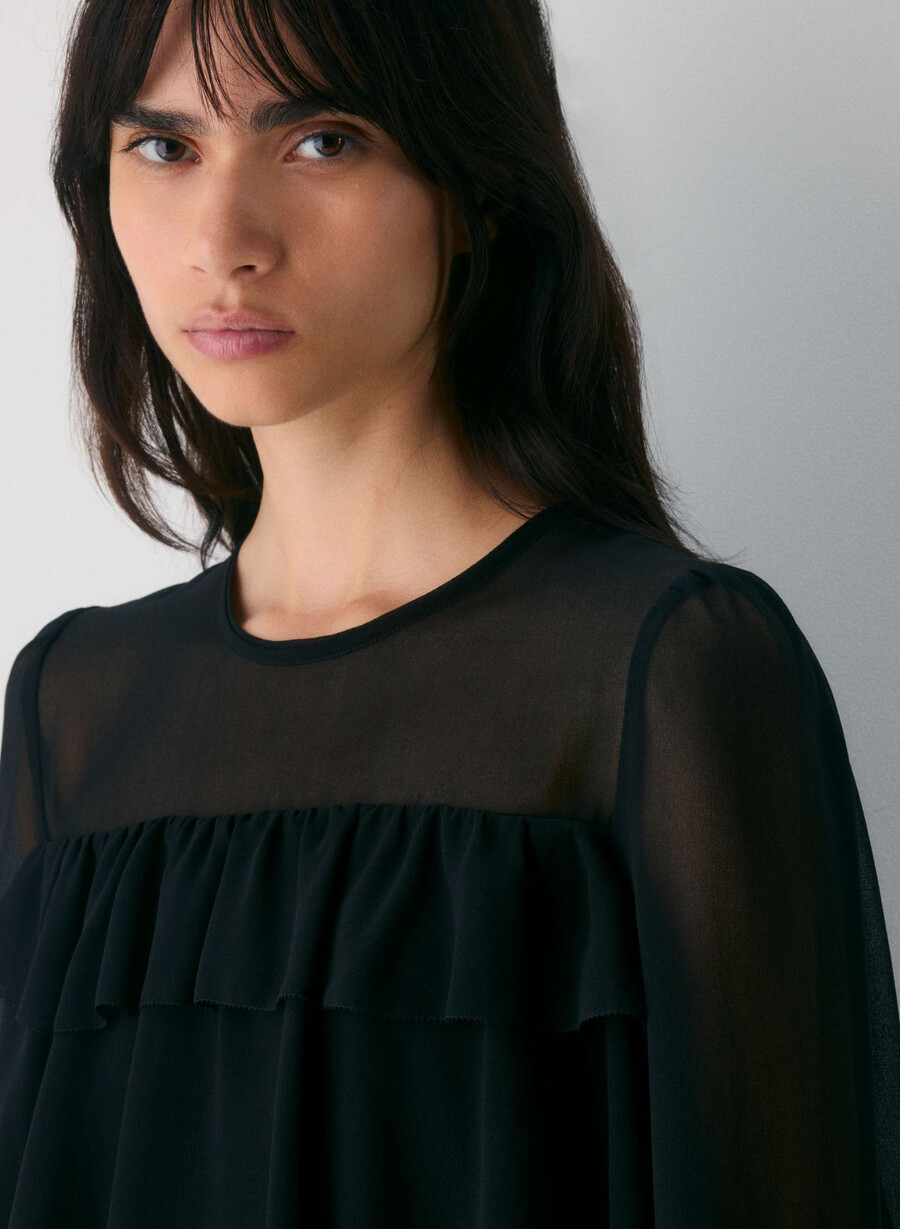 theaterkleid schwarz