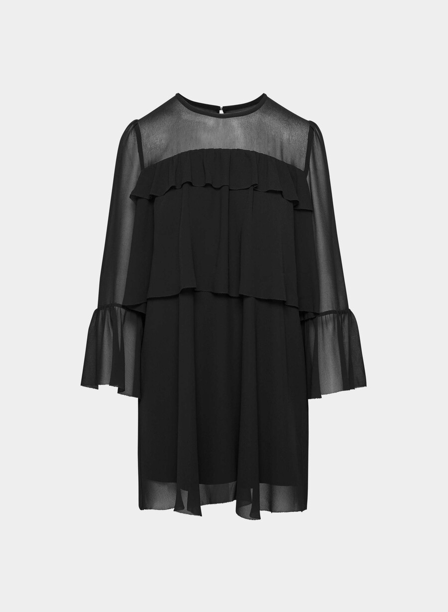 theaterkleid schwarz