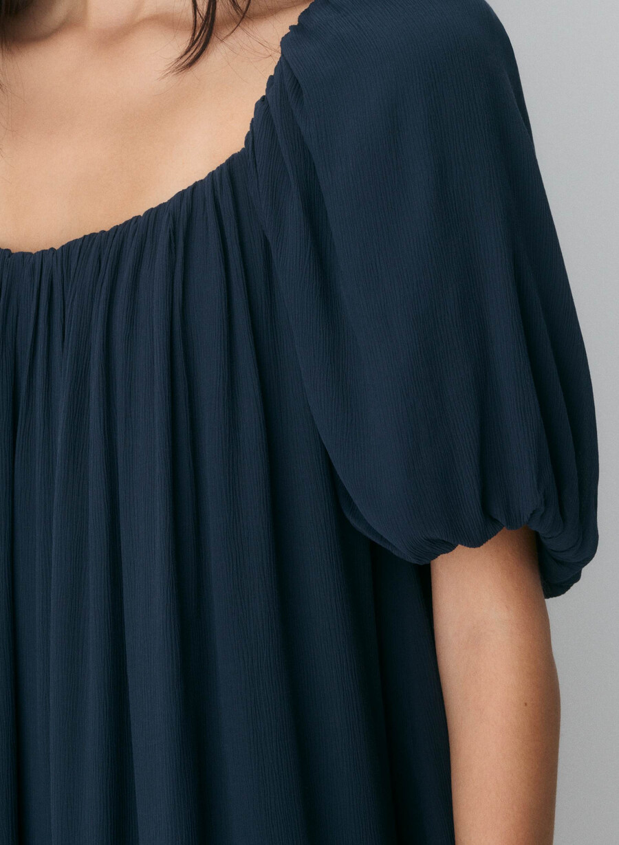 sunset dress dunkel nacht marineblau