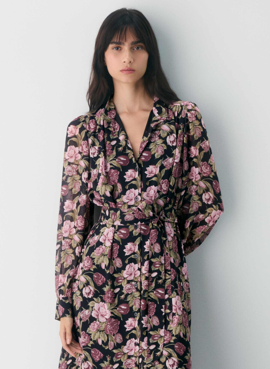 broadway-kleid schwarzfrzn berry