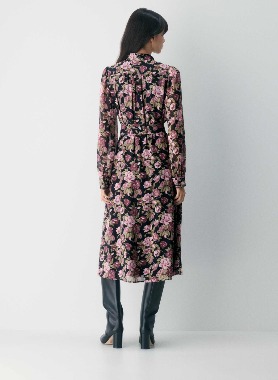 broadway-kleid schwarzfrzn berry