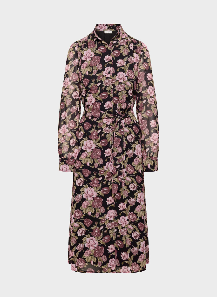 broadway-kleid schwarzfrzn berry
