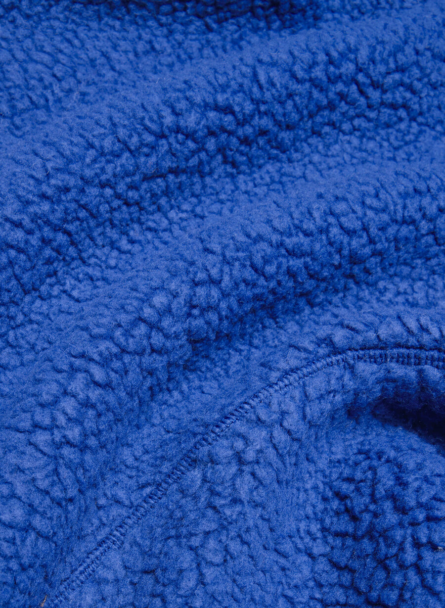 polartec thermal pro 12 zip hi-hip hoodie jazz blue