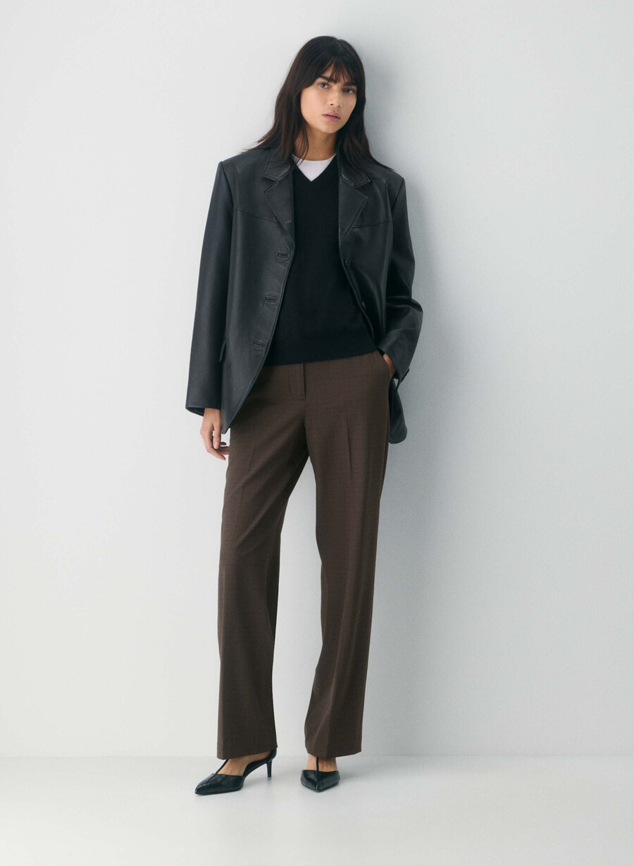 die limitless pant - twill sanford chk rm brblk
