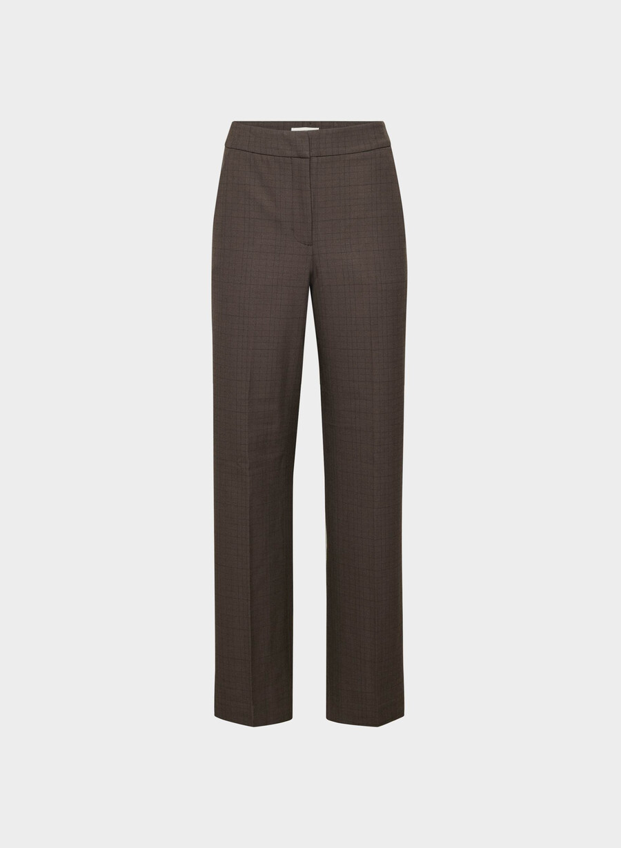 die limitless pant - twill sanford chk rm brblk