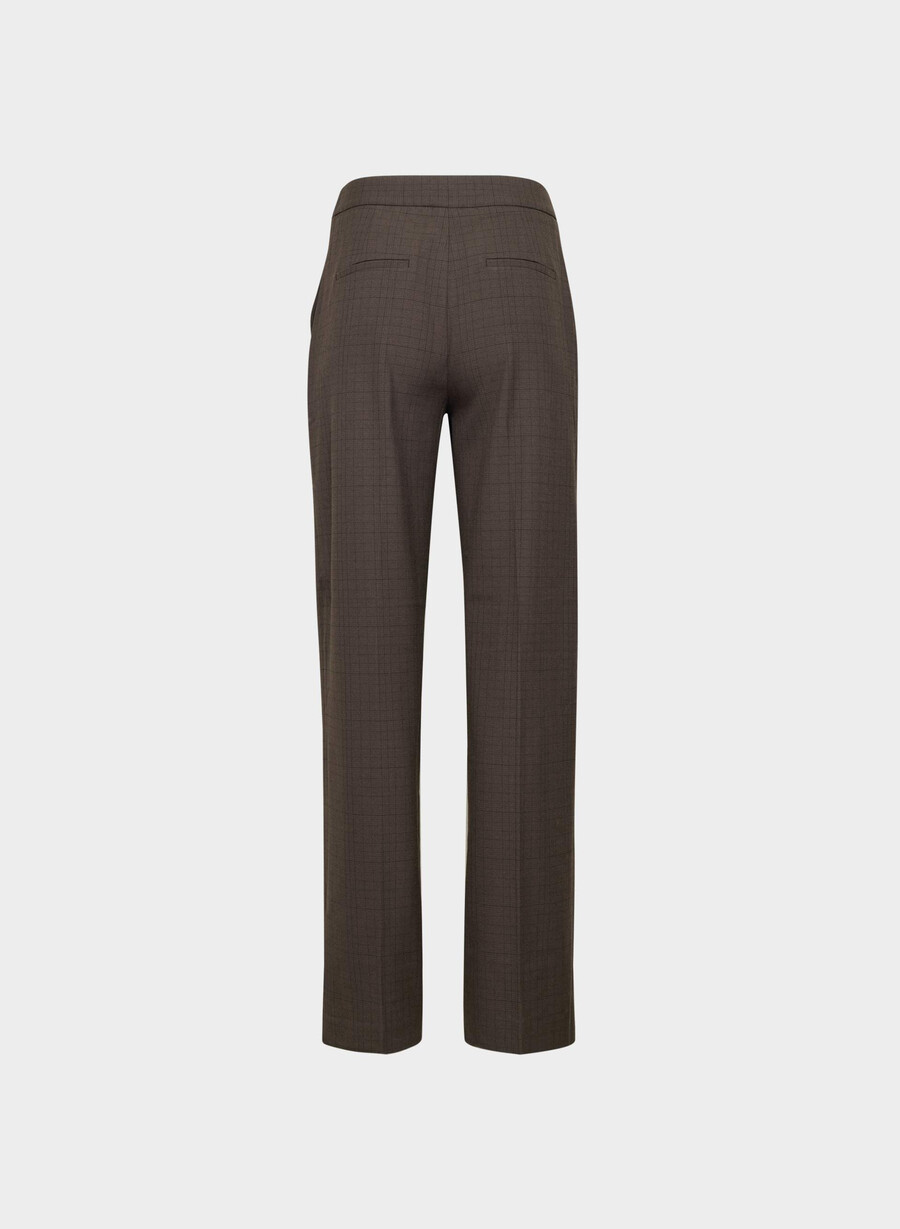die limitless pant - twill sanford chk rm brblk