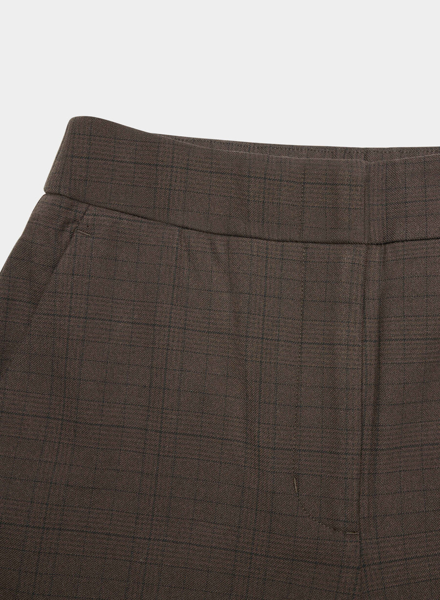 die limitless pant - twill sanford chk rm brblk