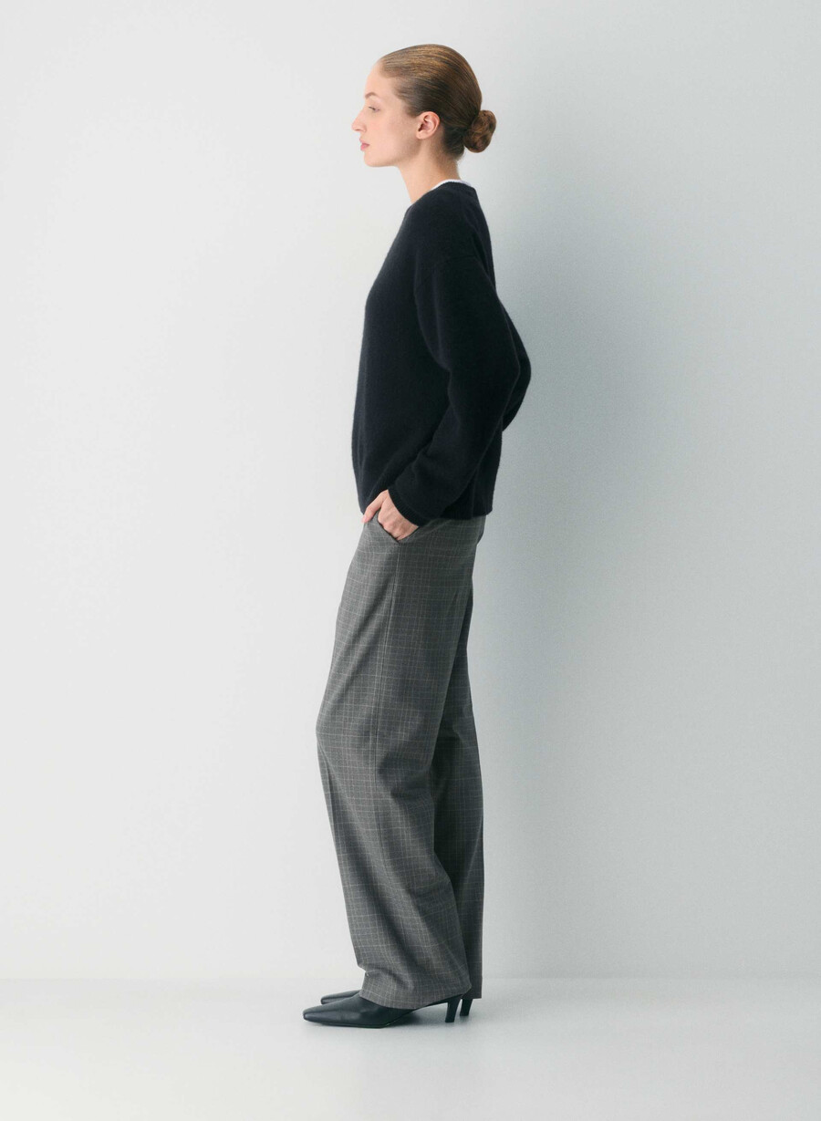die limitless pant - twill sanford chk h chrn tp