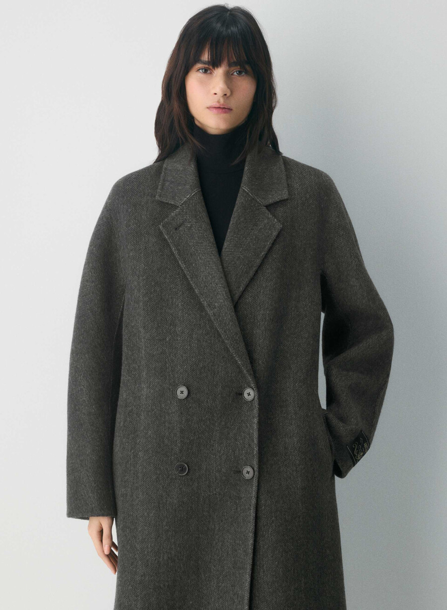 der doppelseitige mantel slouch - luxe rewool kent hrgbn h chlhb