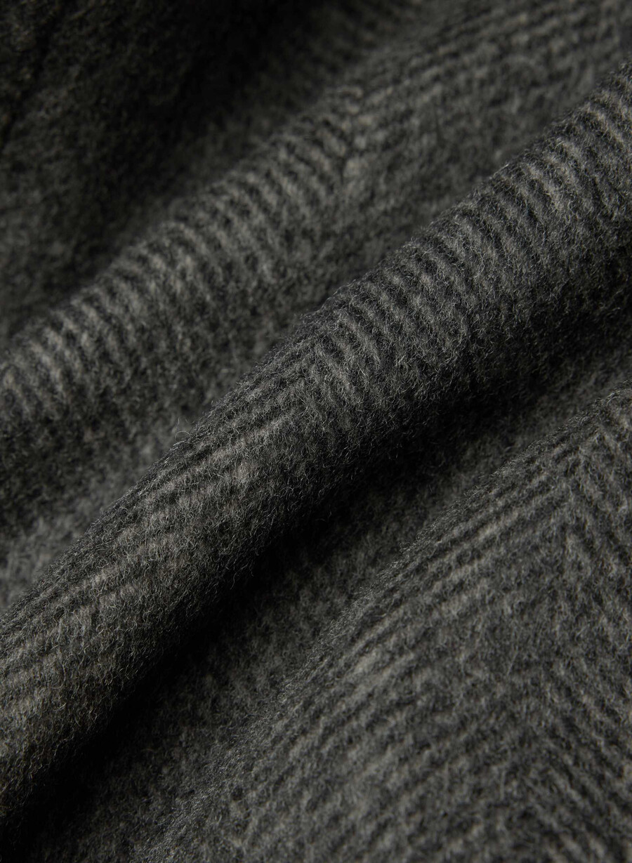 der doppelseitige mantel slouch - luxe rewool kent hrgbn h chlhb