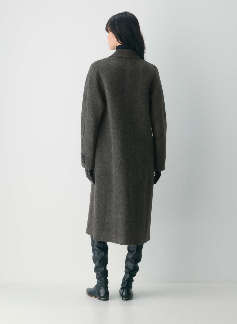 der doppelseitige mantel slouch - luxe rewool kent hrgbn h chlhb
