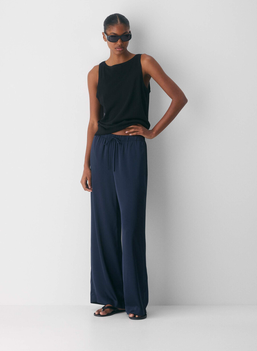 die lodge pant - satin admiral