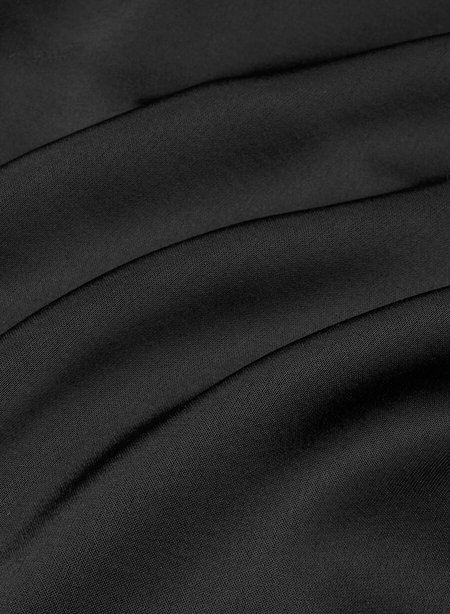 die lodge pant – satin schwarz