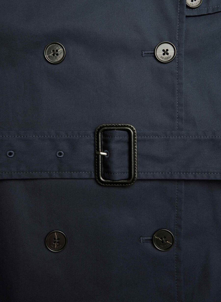 der finch trenchcoat - city twill admiral