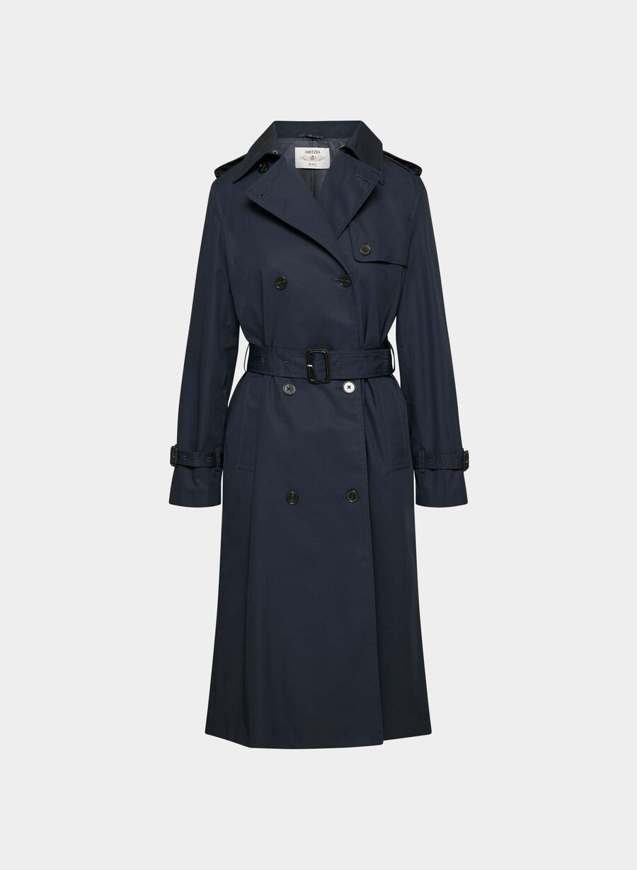 der finch trenchcoat - city twill admiral