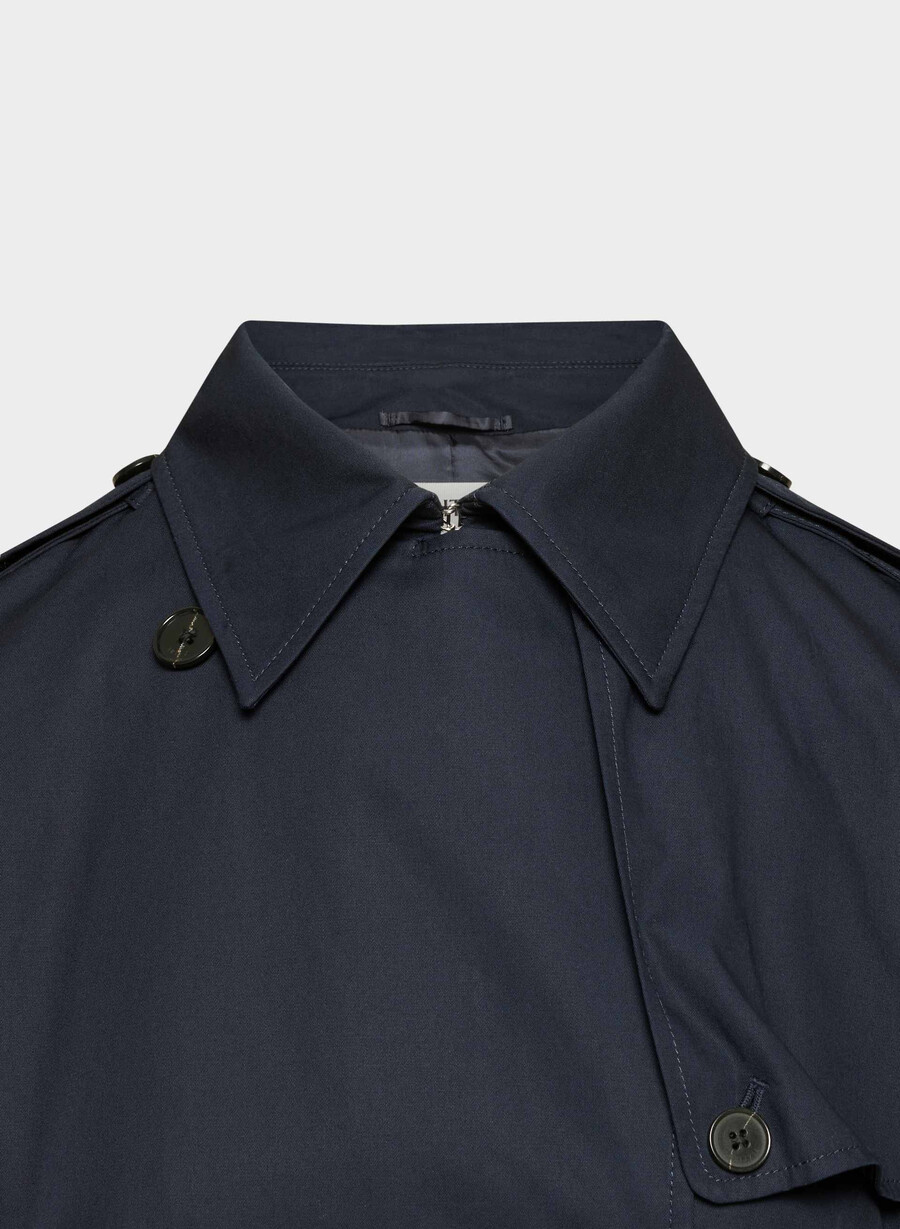 der finch trenchcoat - city twill admiral