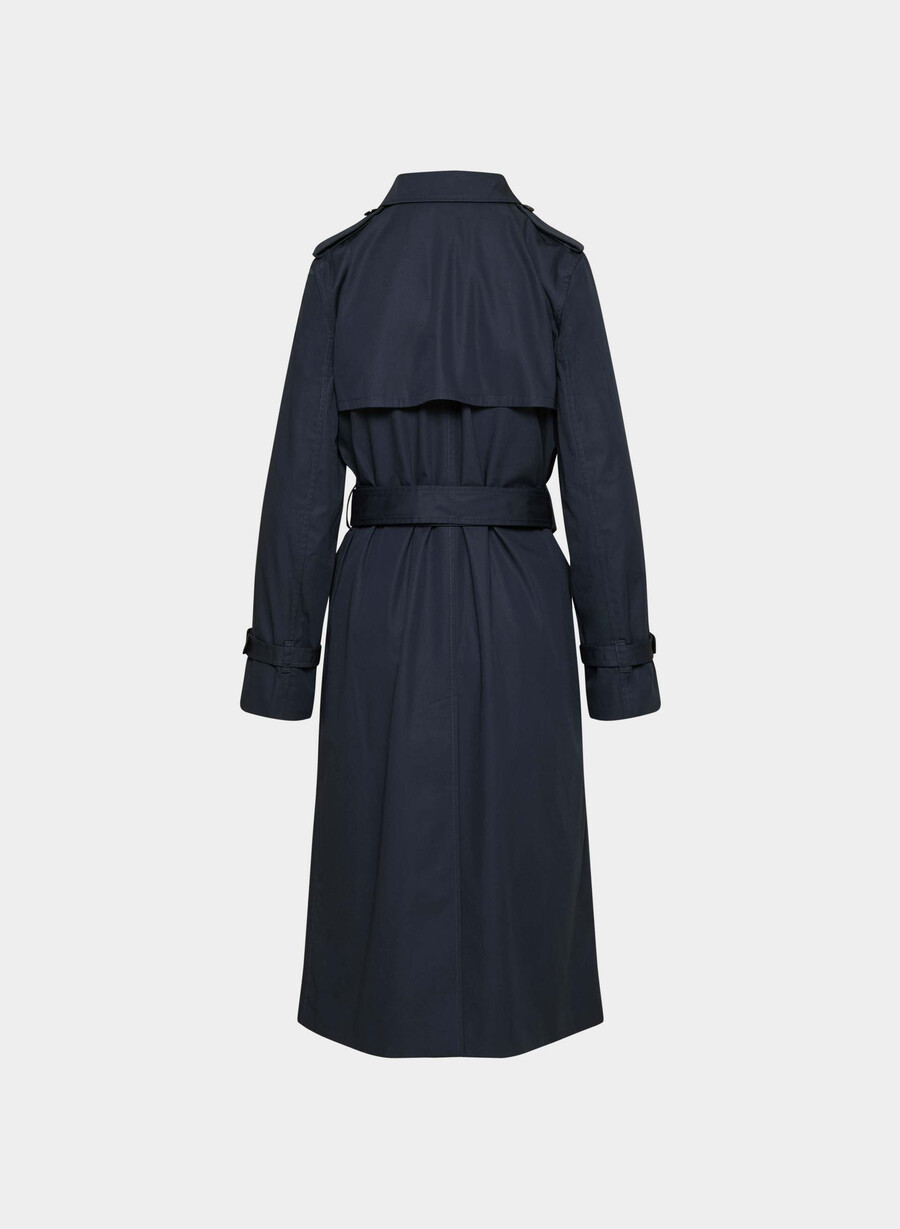 der finch trenchcoat - city twill admiral
