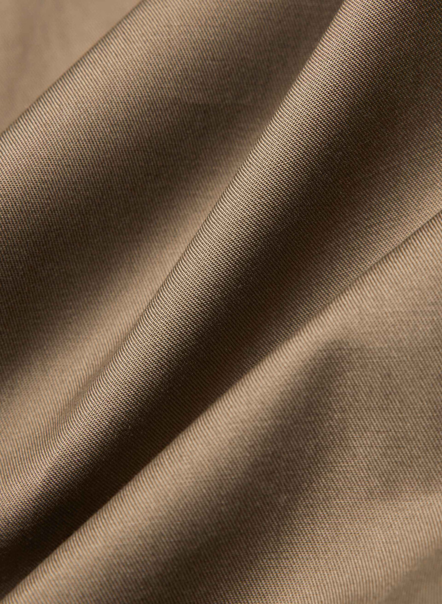 der finch trenchcoat - city twill folio brown