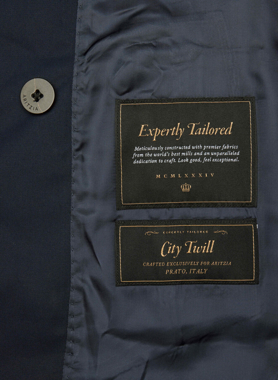 der esquire trenchcoat - city twill admiral