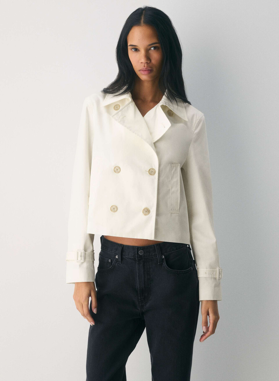 der esquire trenchcoat – city twill hellbirke