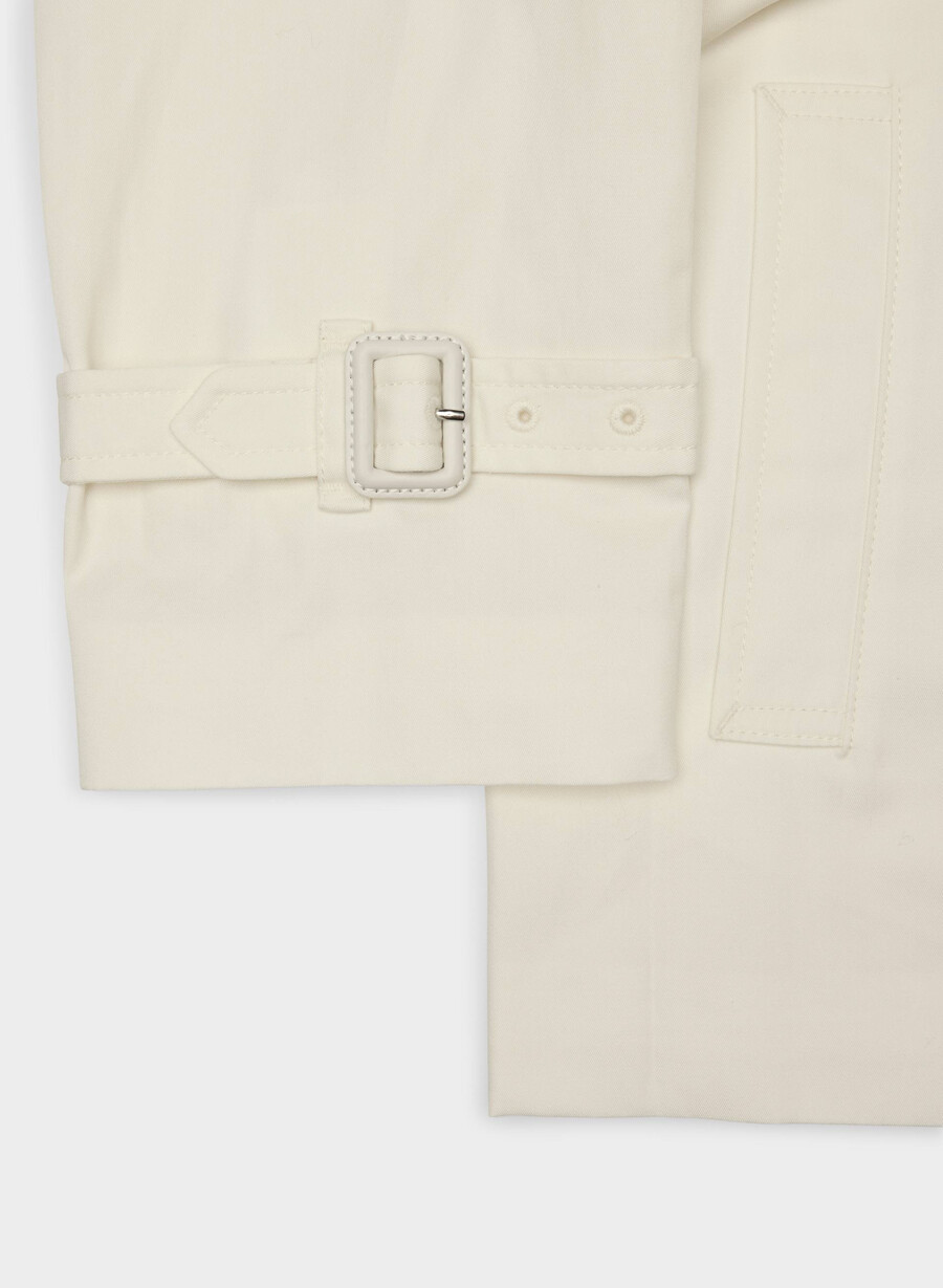 der esquire trenchcoat – city twill hellbirke