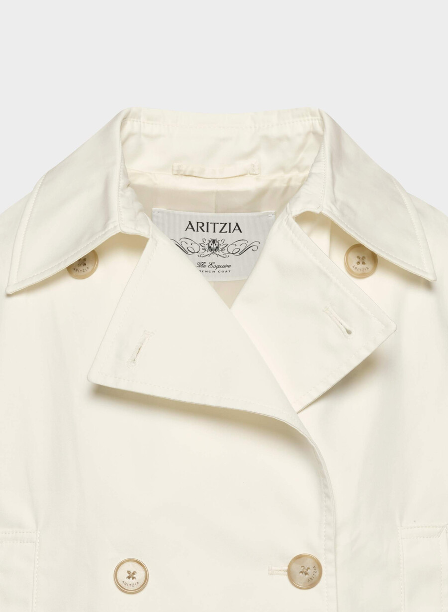der esquire trenchcoat – city twill hellbirke