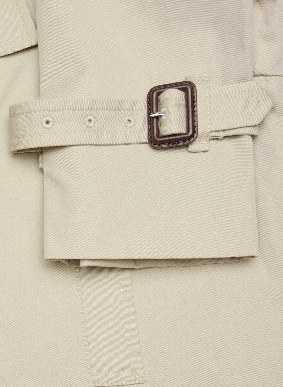 esquire trenchcoat – city twill marcona beige