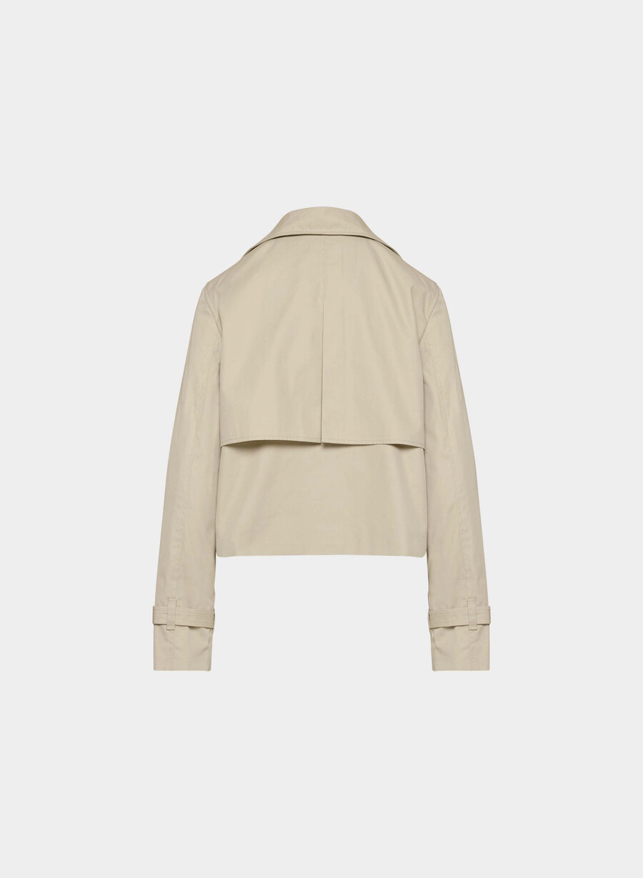 esquire trenchcoat – city twill marcona beige
