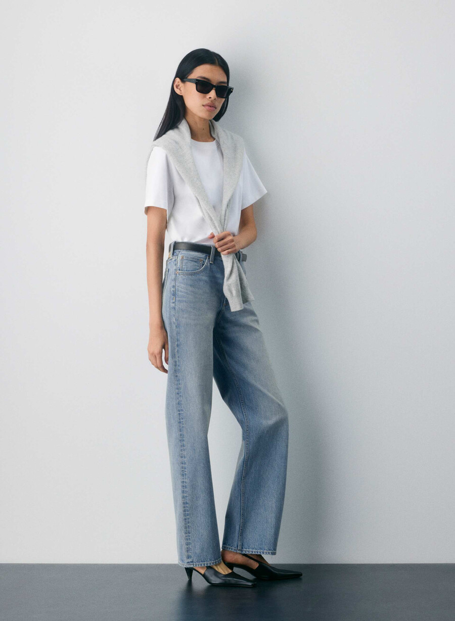 denim forum die chloe hi-rise bootcut jeans bleu bellini please