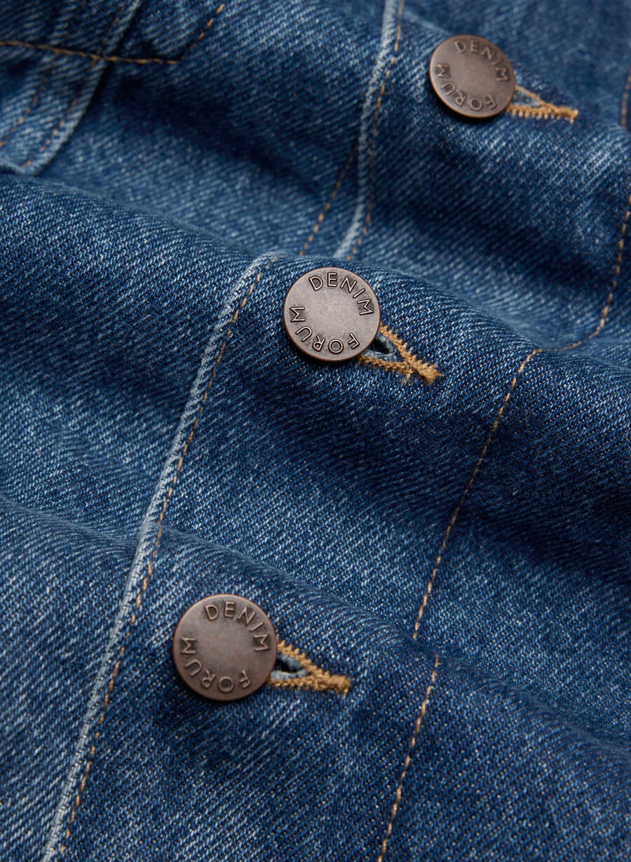 denim forum winona jeansjacke vintage dunkelblau