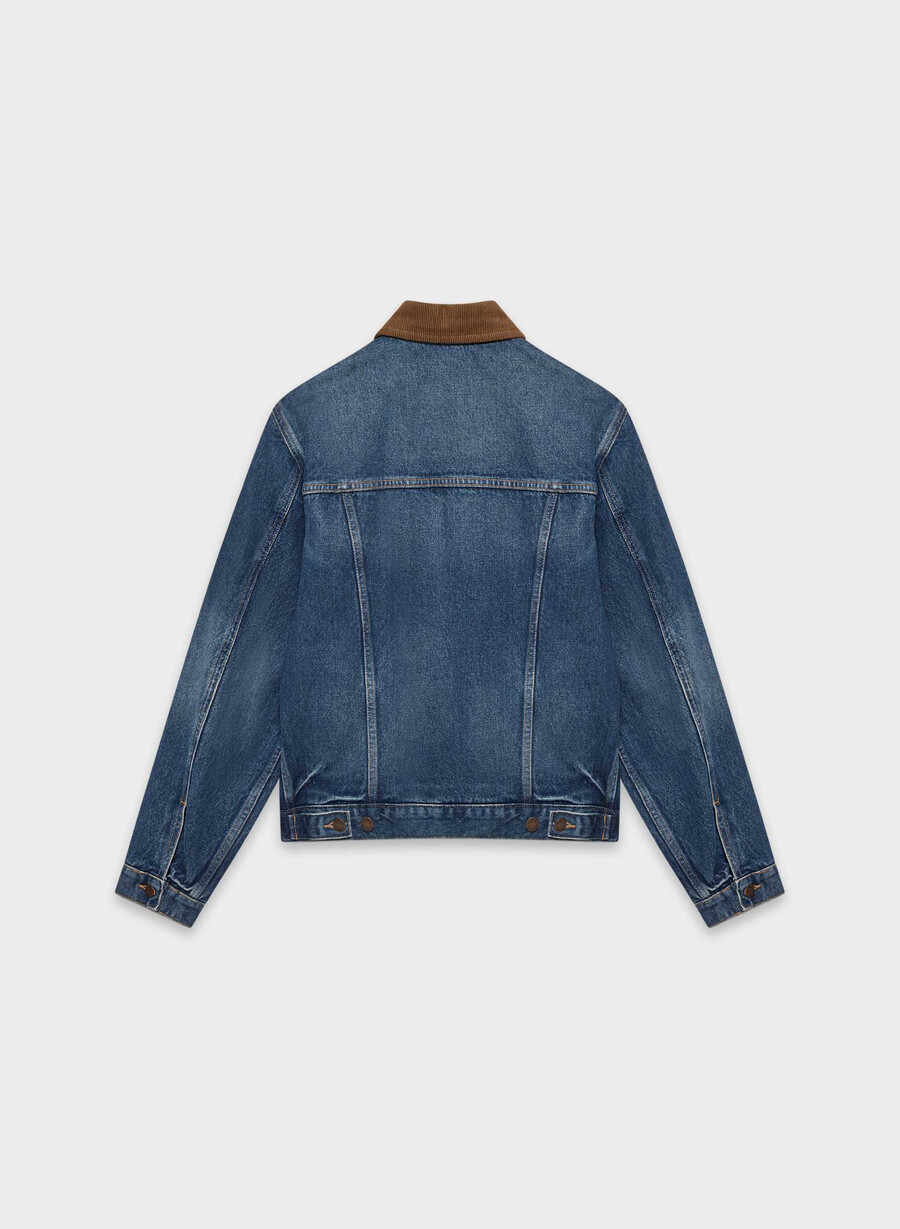 denim forum winona jeansjacke vintage dunkelblau