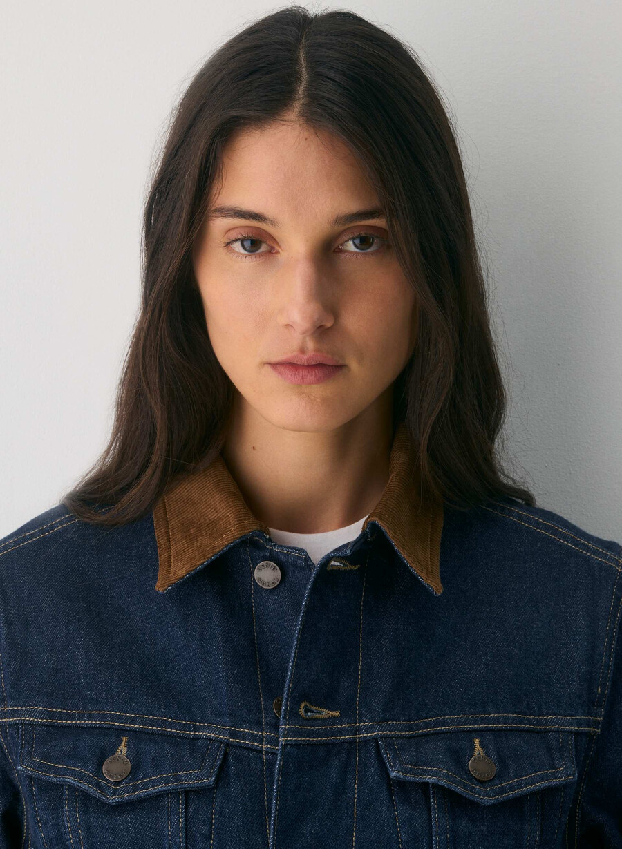 denim forum winona jeansjacke no-stress indg dk bl