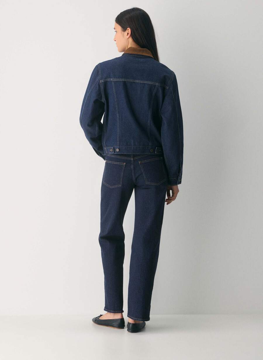 denim forum winona jeansjacke no-stress indg dk bl