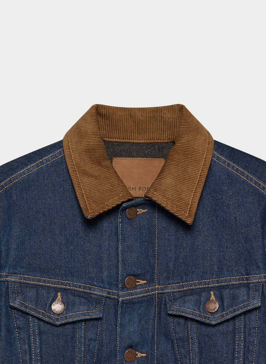 denim forum winona jeansjacke no-stress indg dk bl