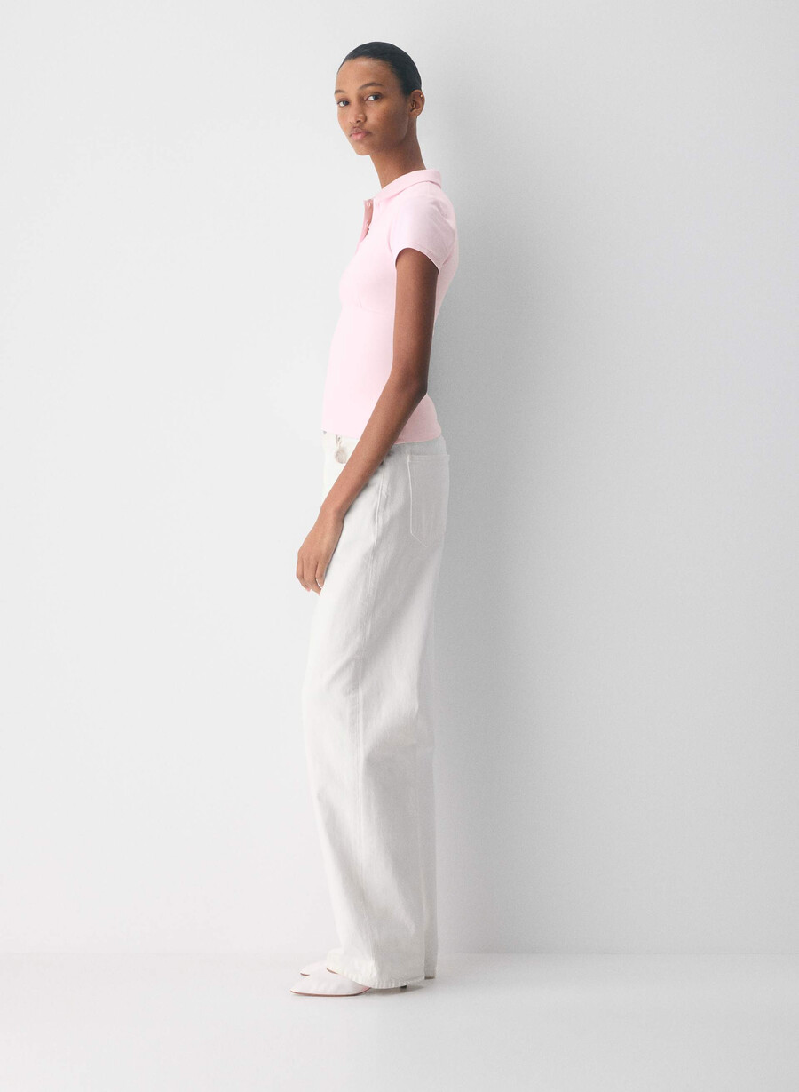 original contour flyer polo-shirt villa pink