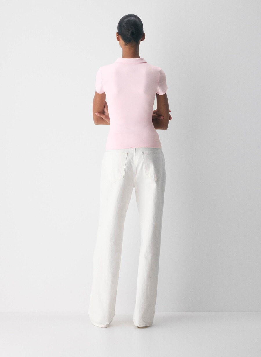 original contour flyer polo-shirt villa pink