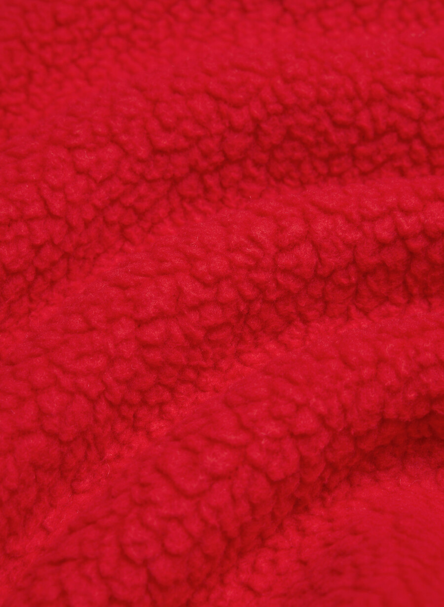 polartec thermal pro hoodie blinkend rot