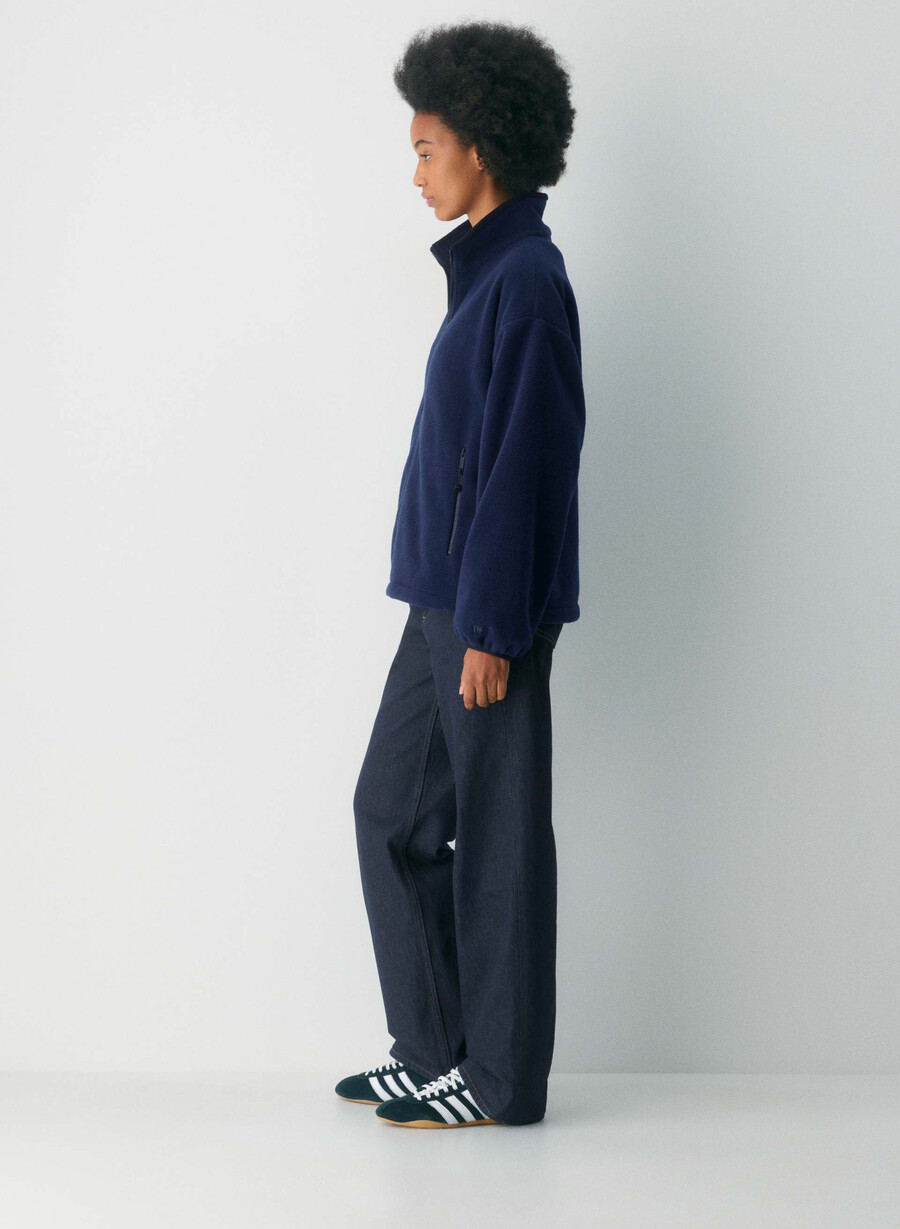 outlook zip-up true indigo
