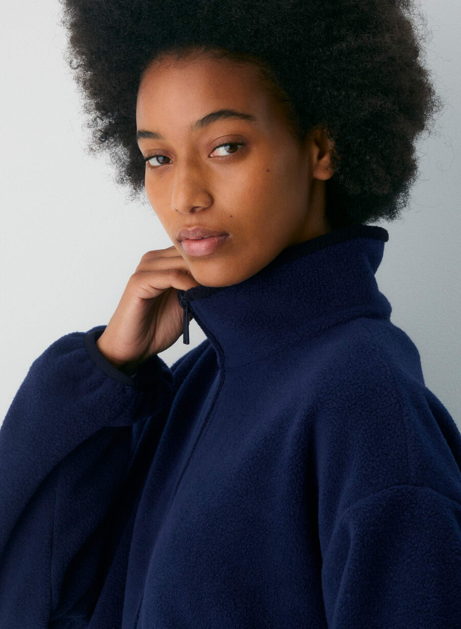 outlook zip-up true indigo