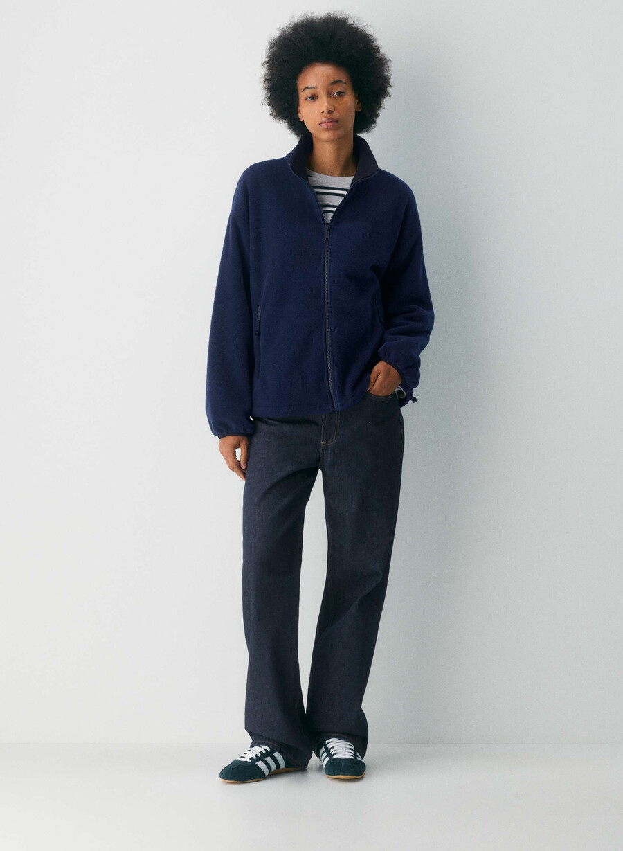 outlook zip-up true indigo
