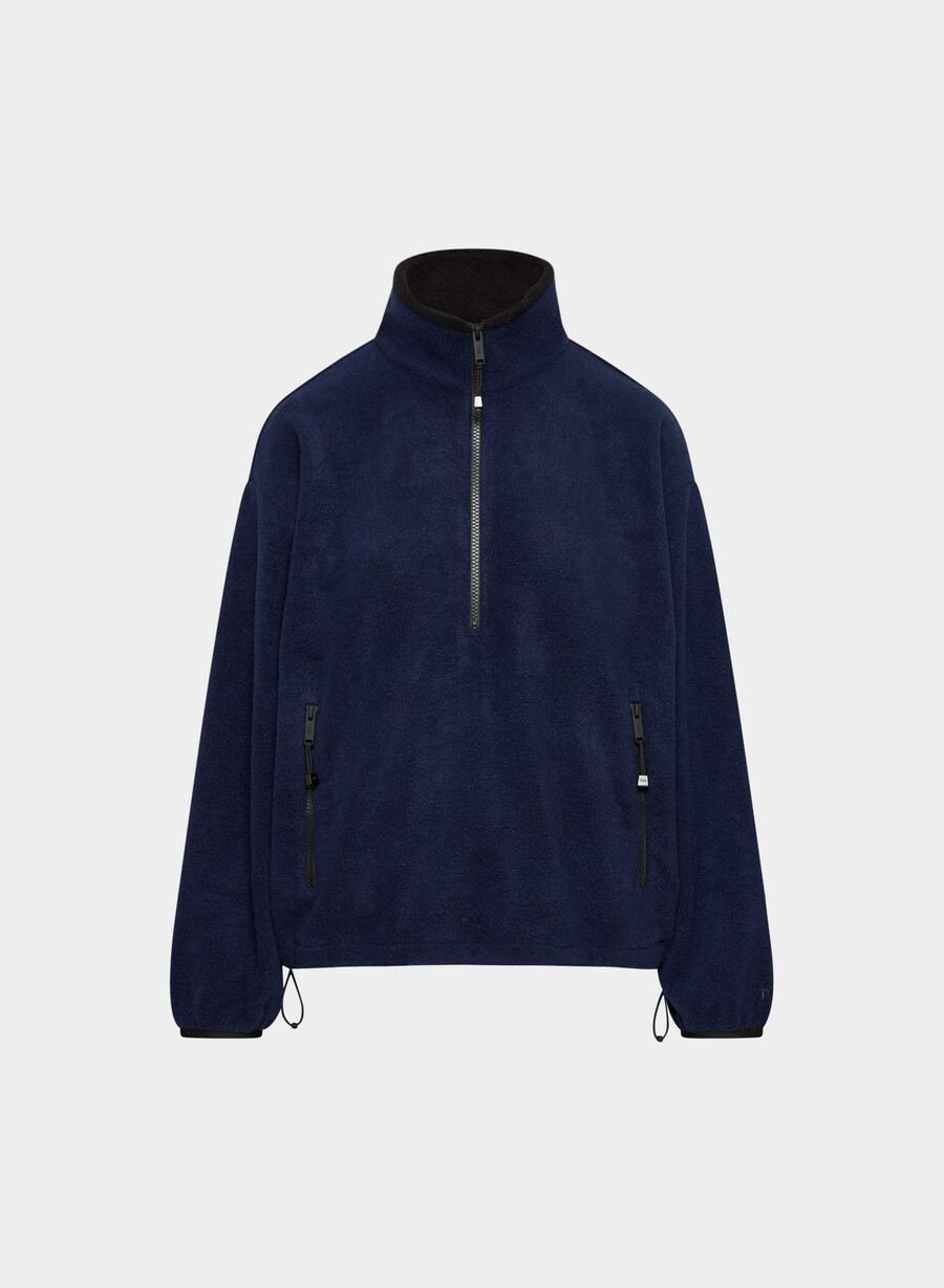 mellow mockneck true indigo