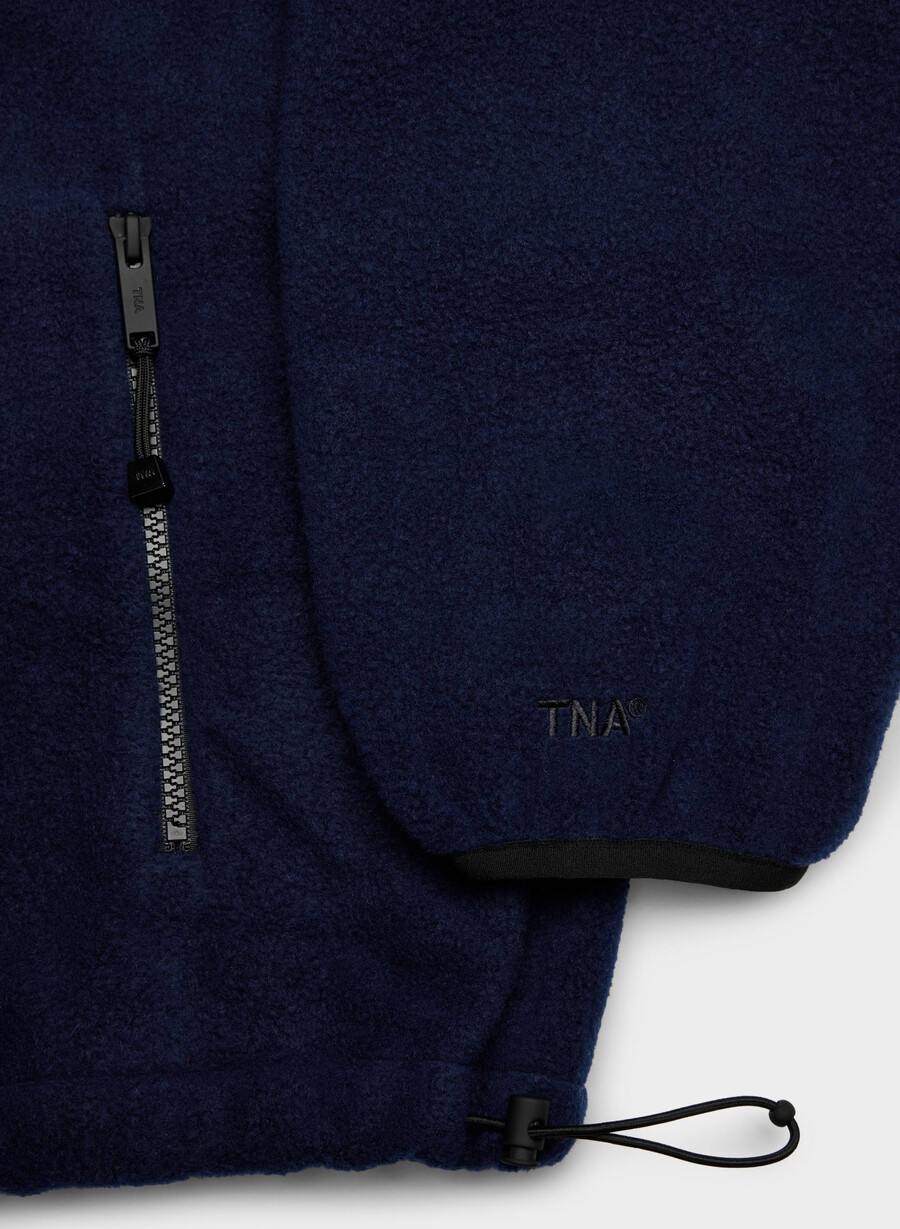 mellow mockneck true indigo