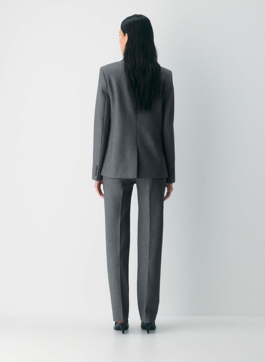 broker pant heather charcoal
